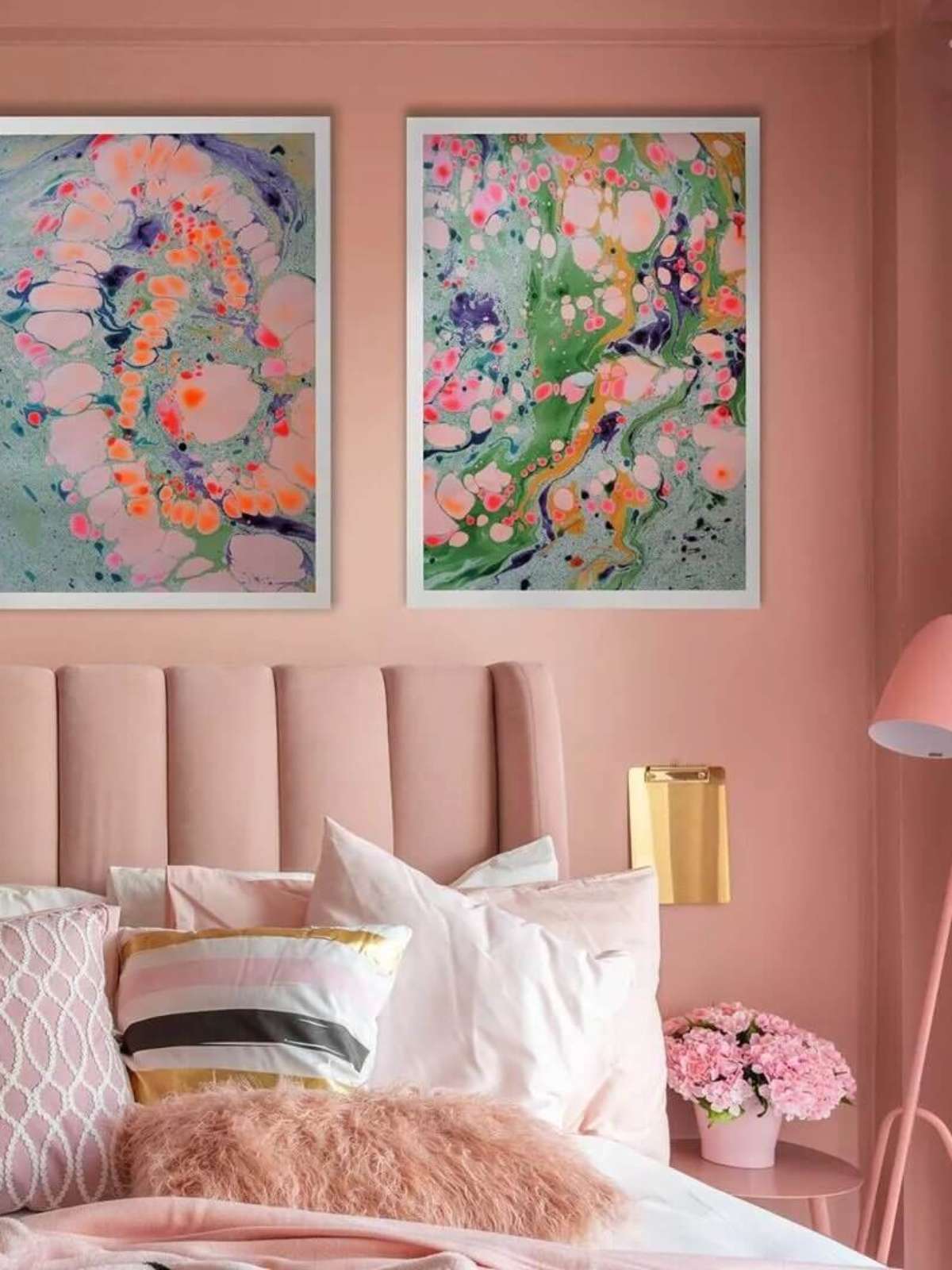 looks com rosa