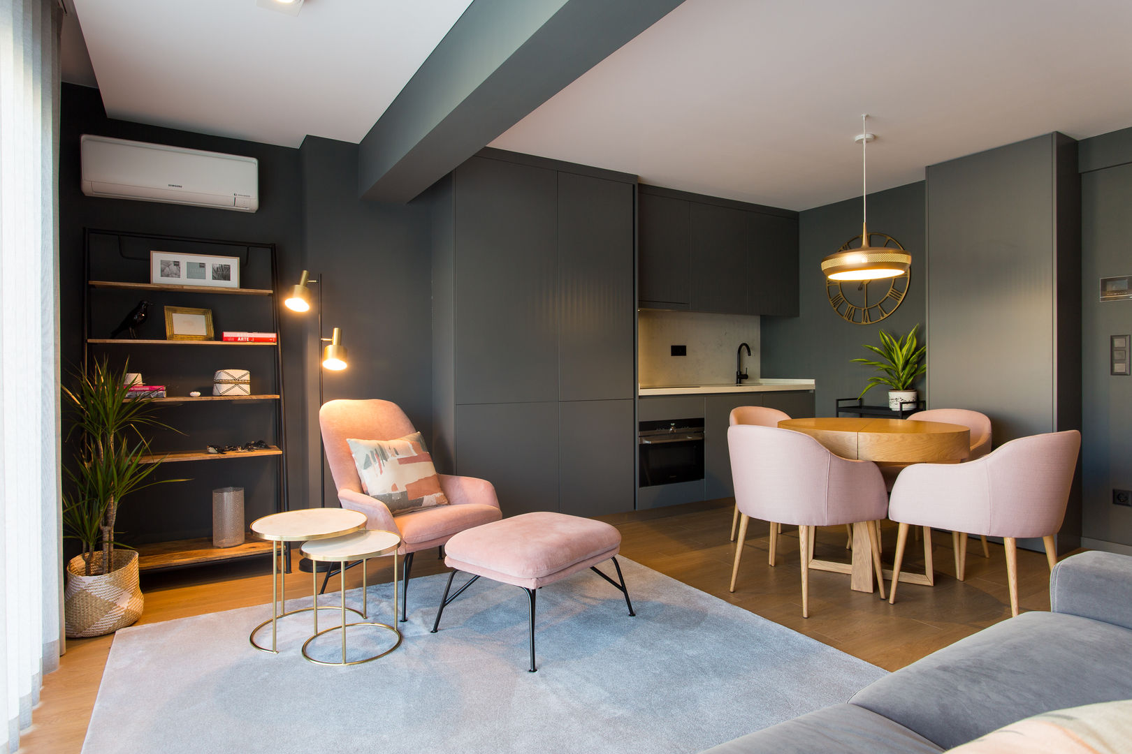 custo-benefício de usar cinza na decoração de interiores