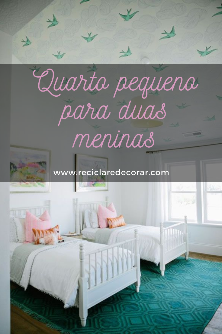 quarto compartilhado para duas meninas