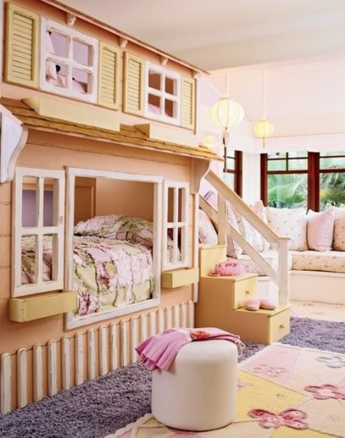ideias quarto duas meninas