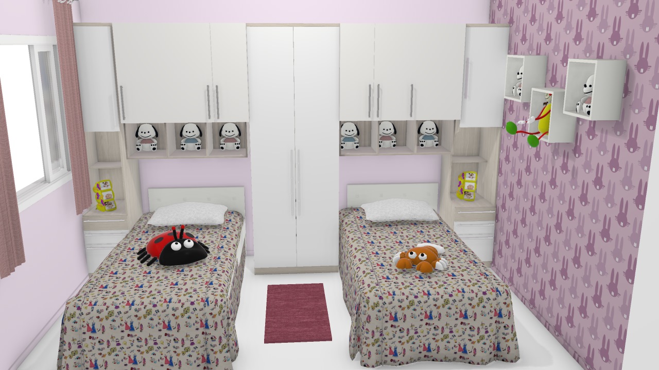 quartos para gêmeas