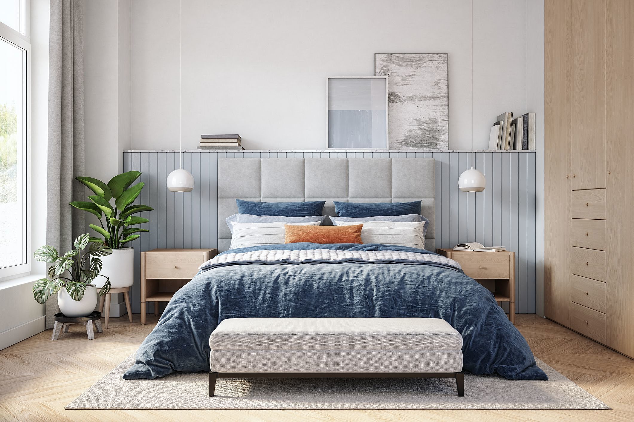 quarto aconchegante pequeno