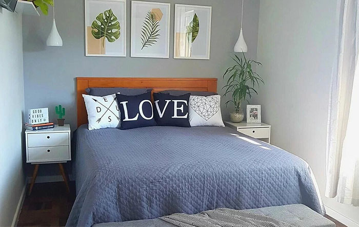 quarto aconchegante boho chic