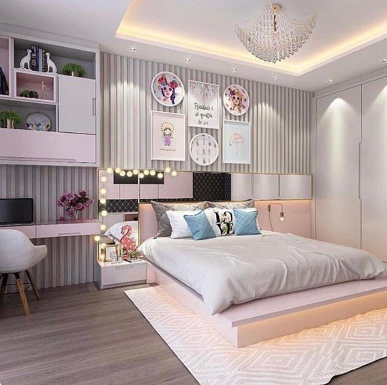 quarto aconchegante pequeno