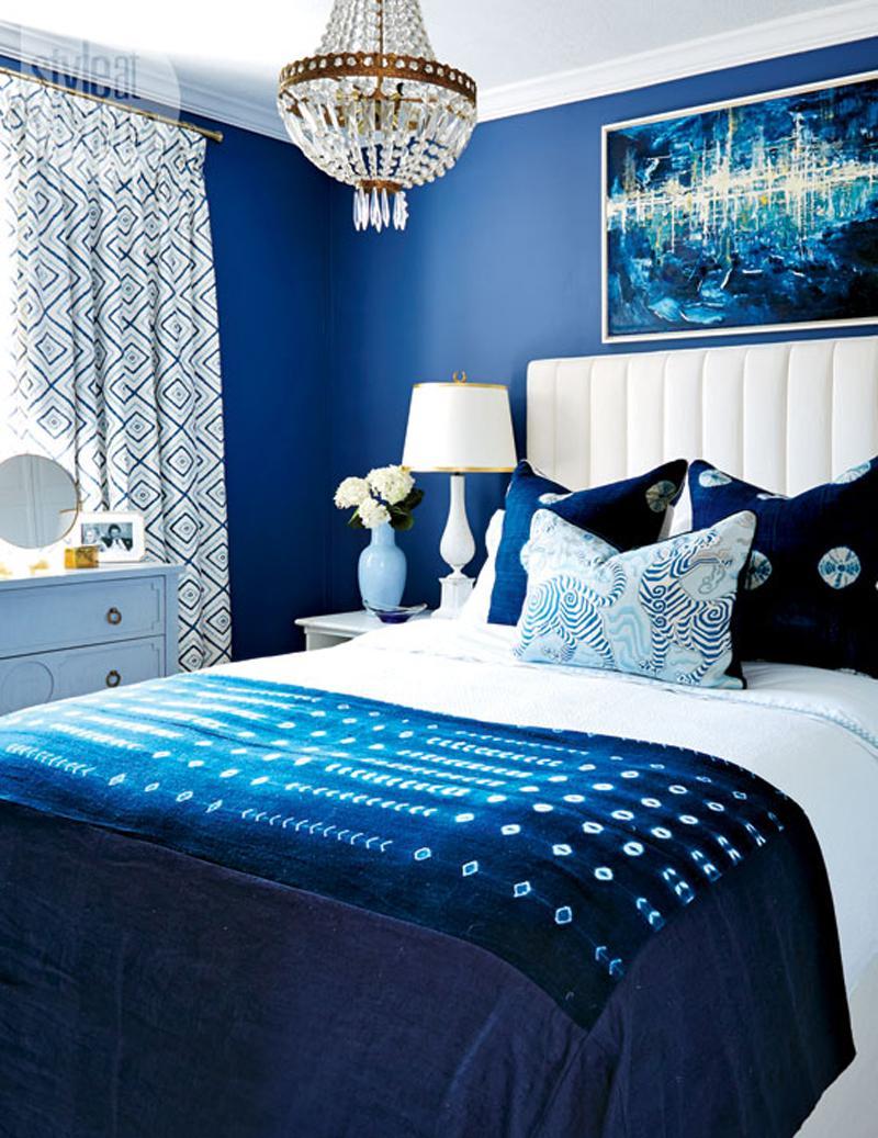 quarto azul e branco casal