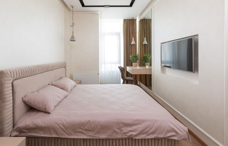 quarto casal planejado pequeno