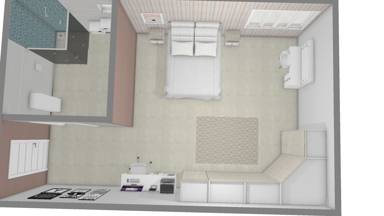 quarto suíte moderno