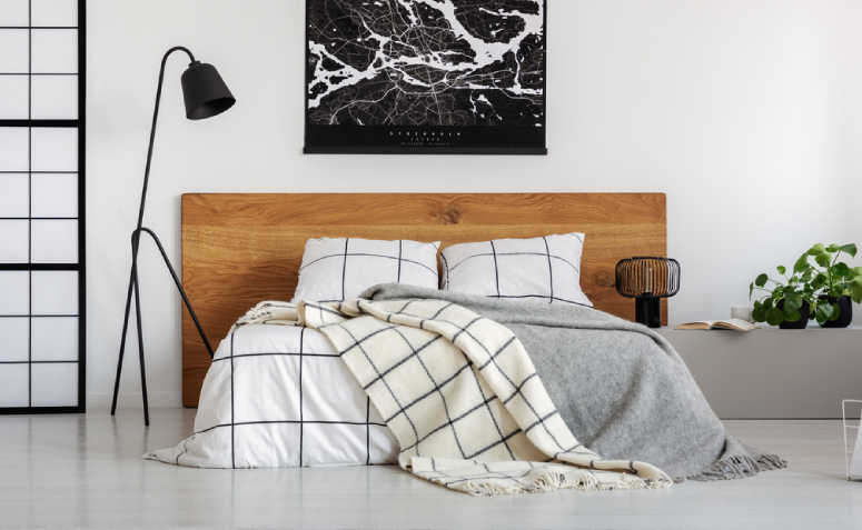 cabeceira de madeira MDF