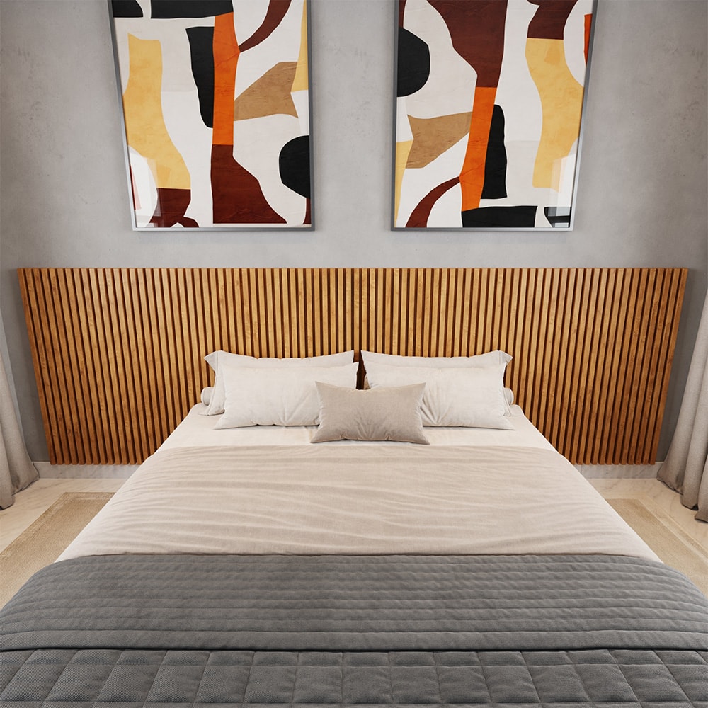 cabeceira de madeira sob medida