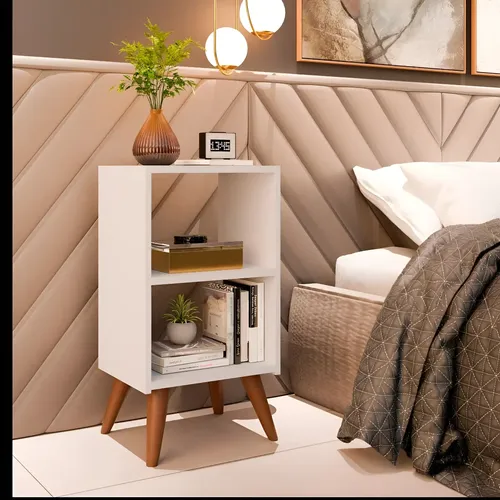 Mesa de cabeceira para quarto de casal