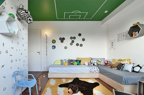 quarto compartilhado irmãos gêmeos