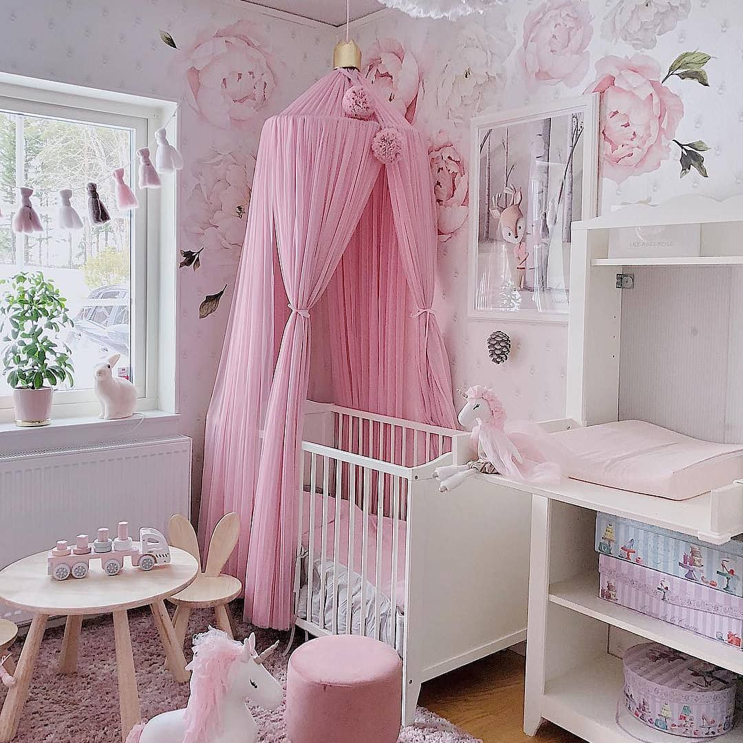 quarto de bebê feminino funcional