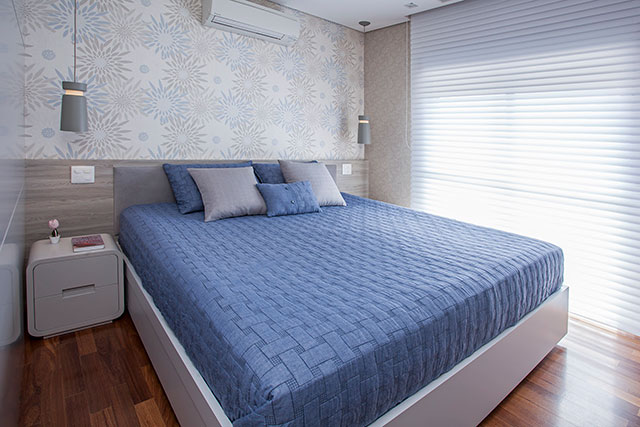 otimização de espaço em quartos de hotel