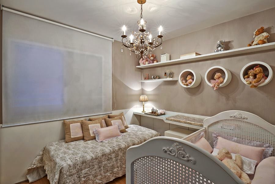 quarto de menina compartilhado