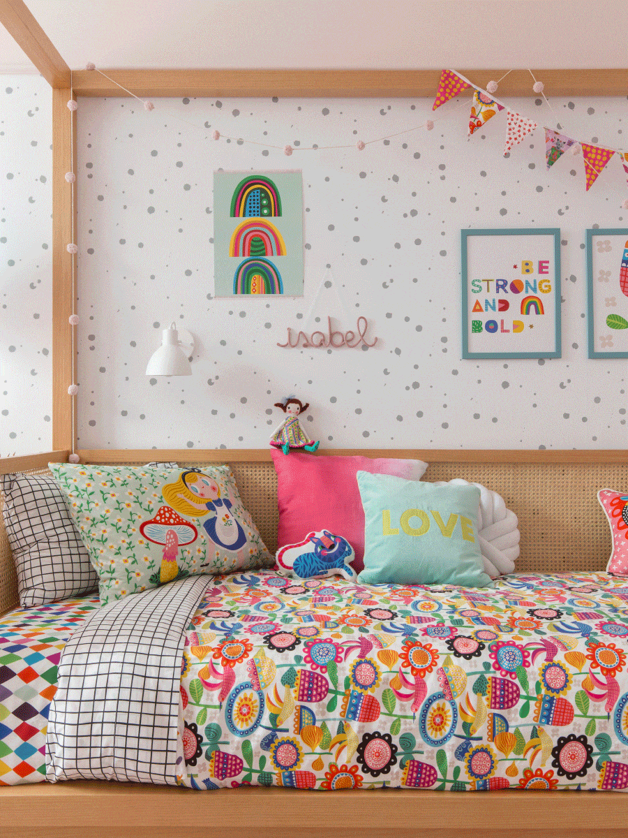 decoração quarto de bebê menina