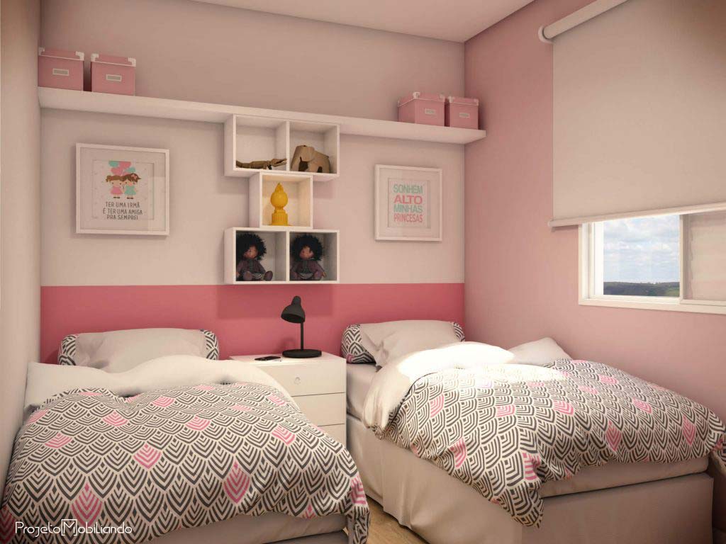 quarto de menina moderno