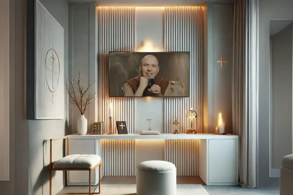 quarto de oração decoração