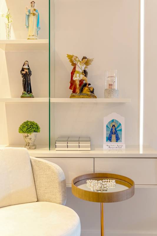 como escolher a iluminação ideal para um quarto de oração