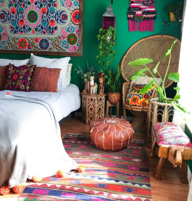 cores quarto boho