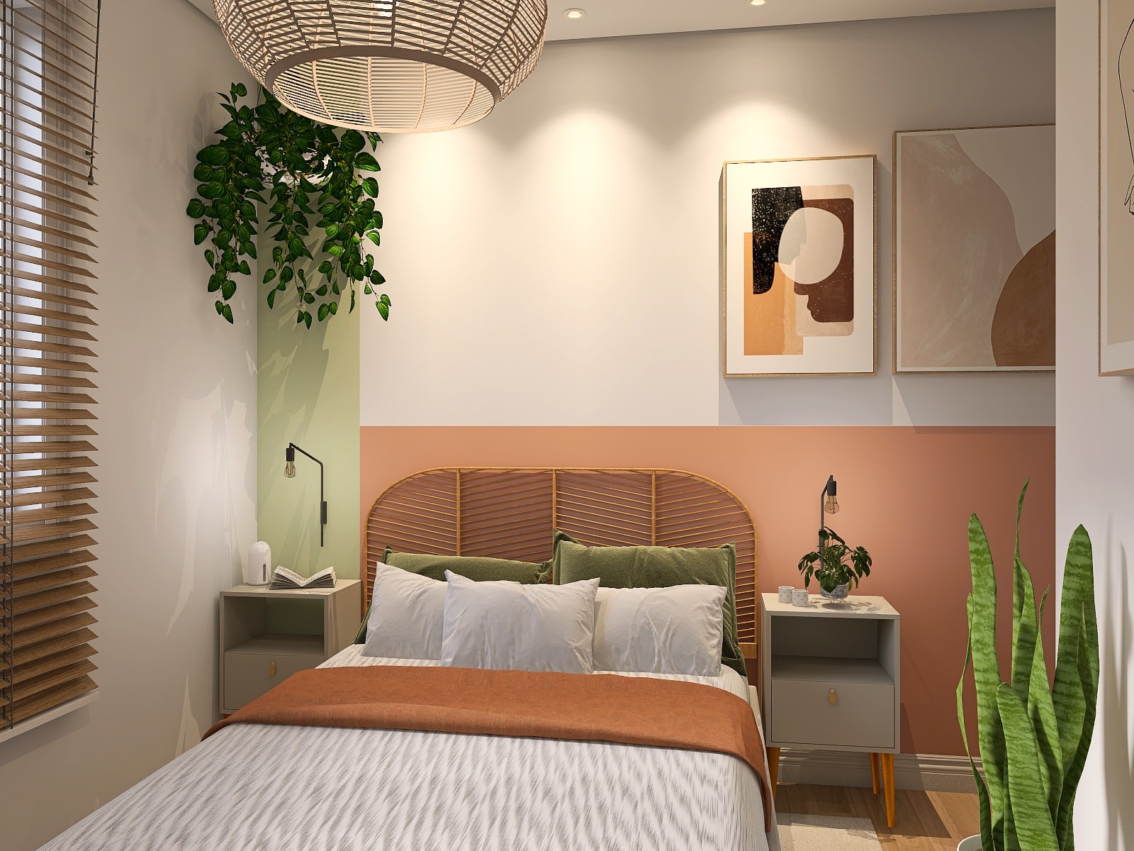 elementos boho decoração