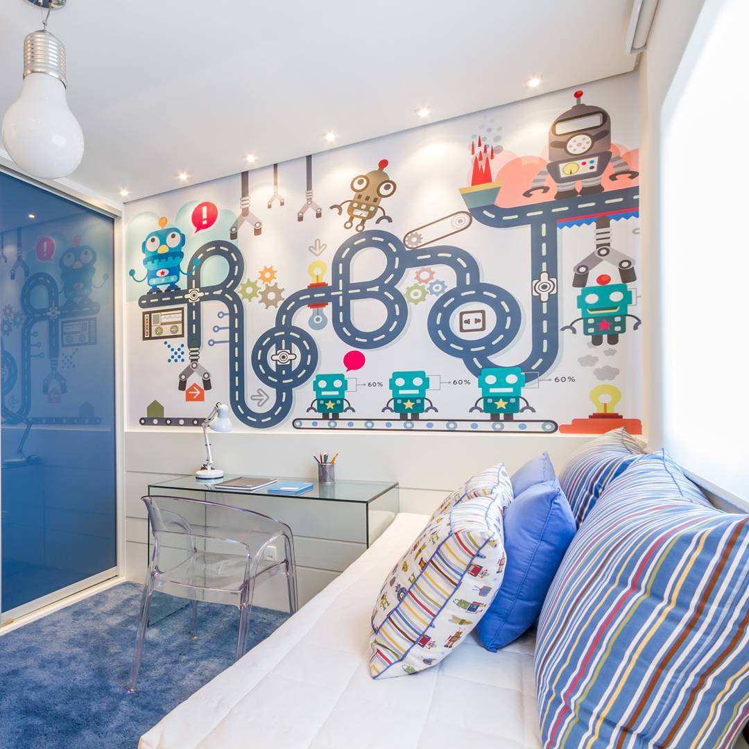 quarto infantil simples montessoriano