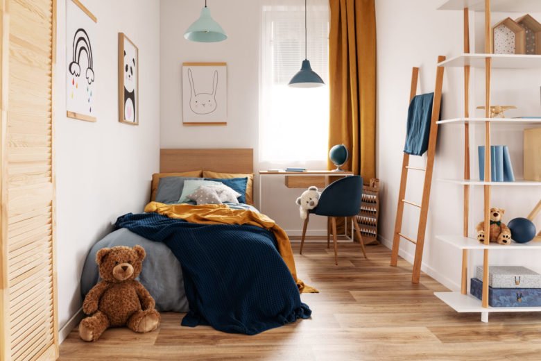 quarto infantil simples para menina