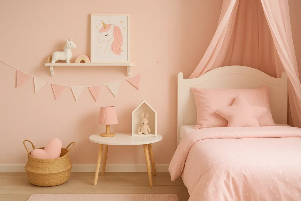 quanto custa decorar quarto menina simples