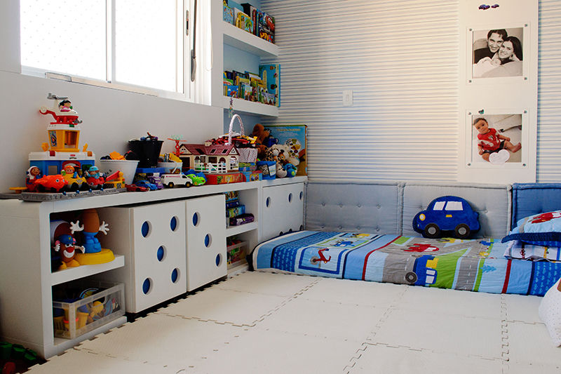 quarto de menino simples para 8 anos