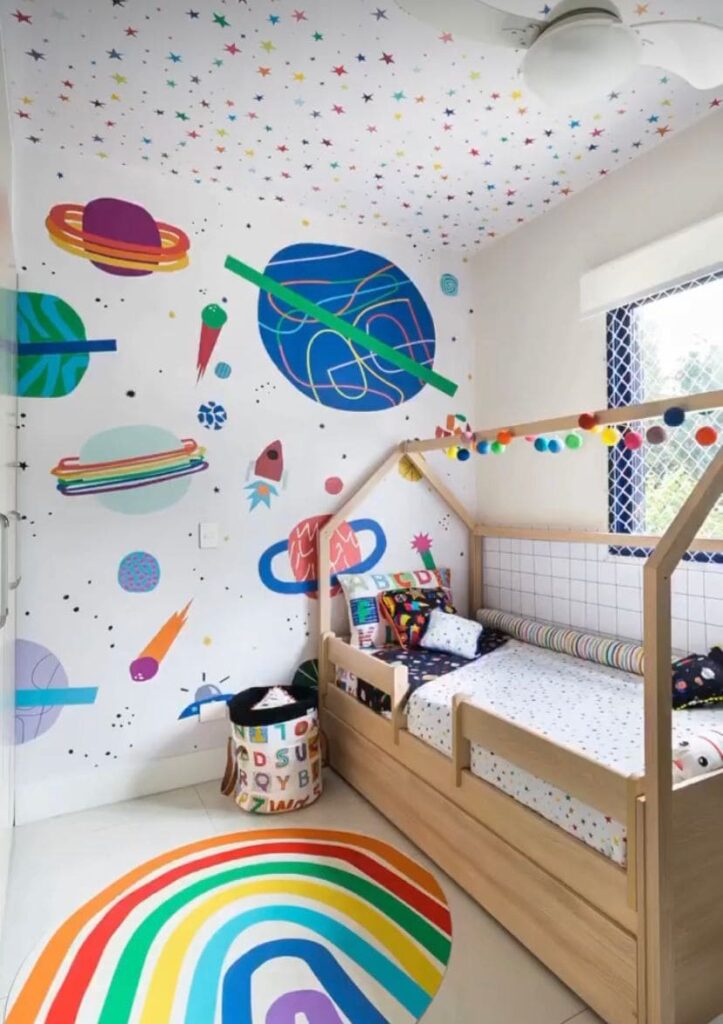 quarto de menino simples para adolescente