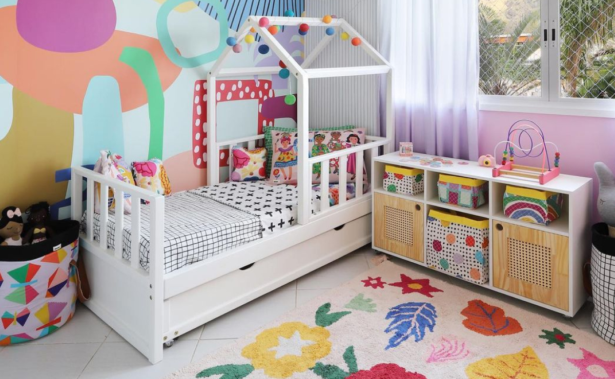 como adaptar um quarto existente para o estilo montessoriano