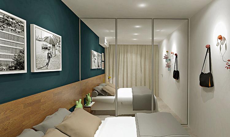 iluminação para quarto de casal