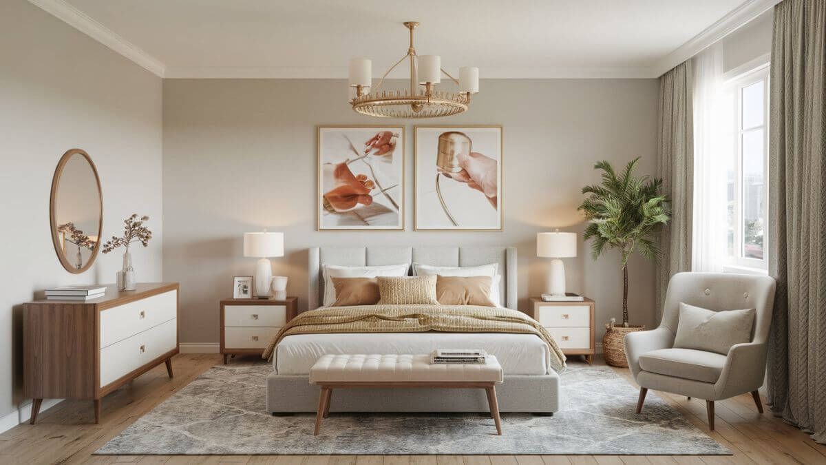 quarto de solteiro para dormir