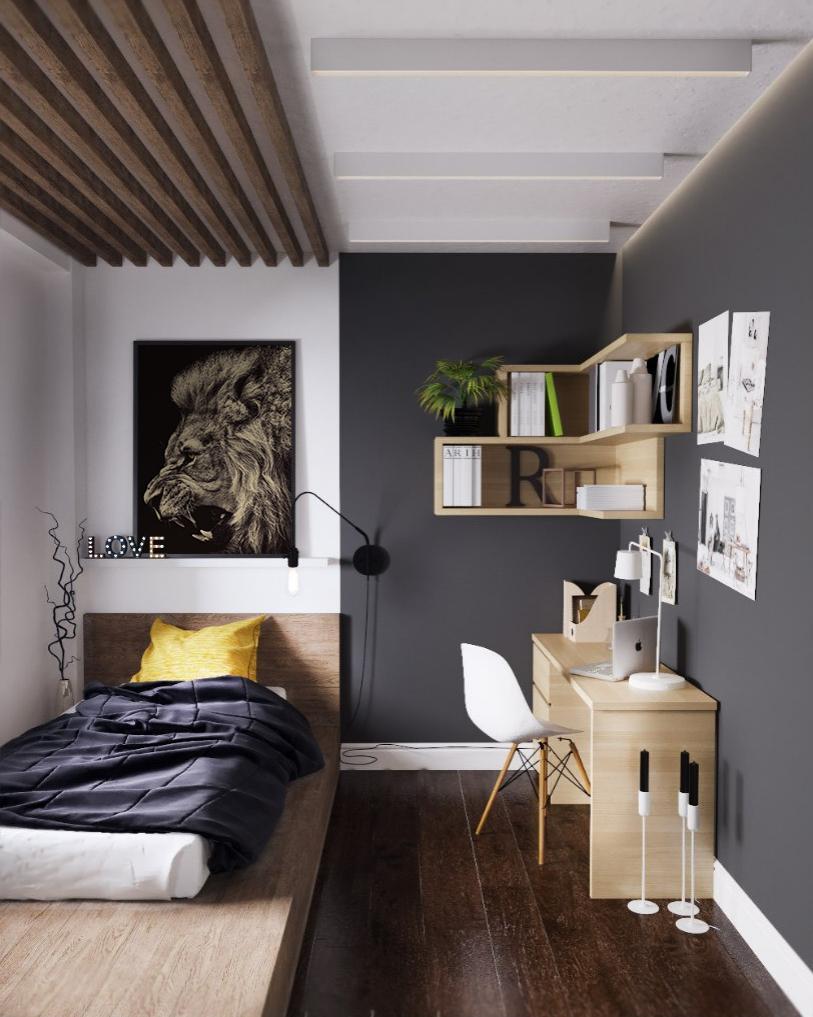 quanto custa decorar um quarto preto e cinza