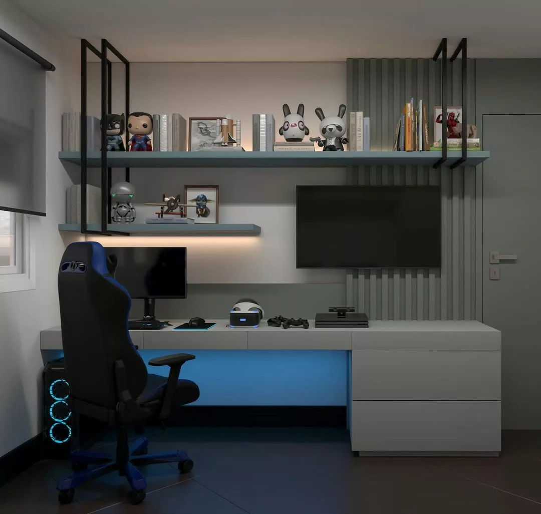 mesa gamer ergonômica