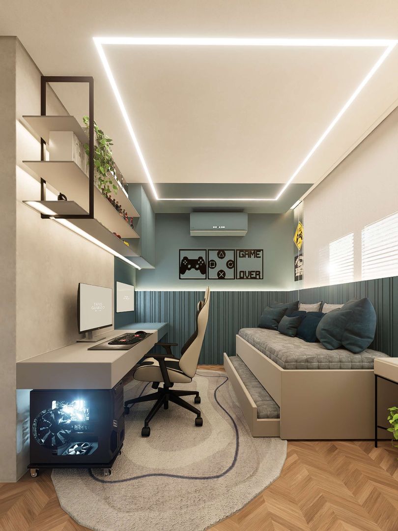 quarto gamer aesthetic
