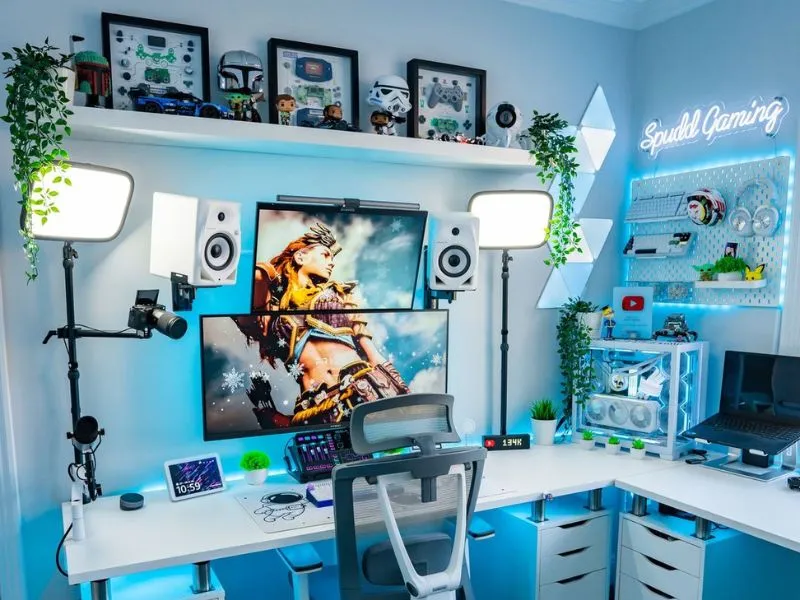 quarto gamer planejado