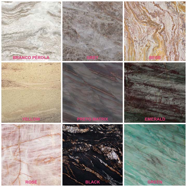 Instalação de quartzito