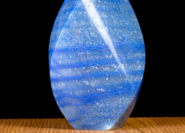 Pedra Quartzo Azul rolado