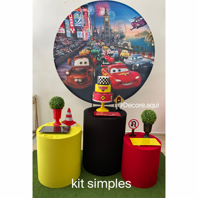 relampago mcqueen decoração aniversario