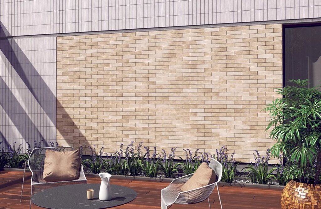 revestimento de area externa