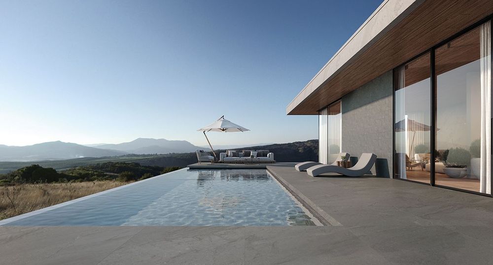 revestimento de area externa