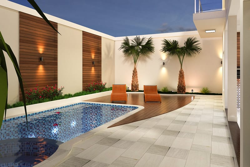 revestimento piscina estilo bali