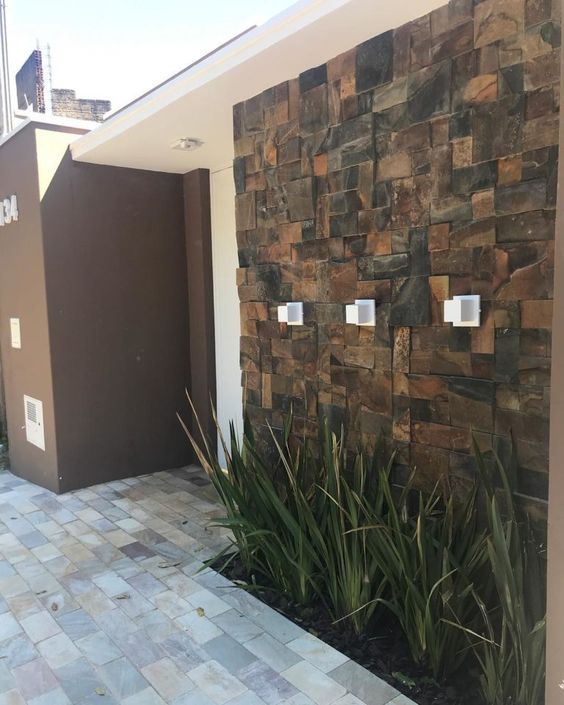 Fachadas modernas com textura