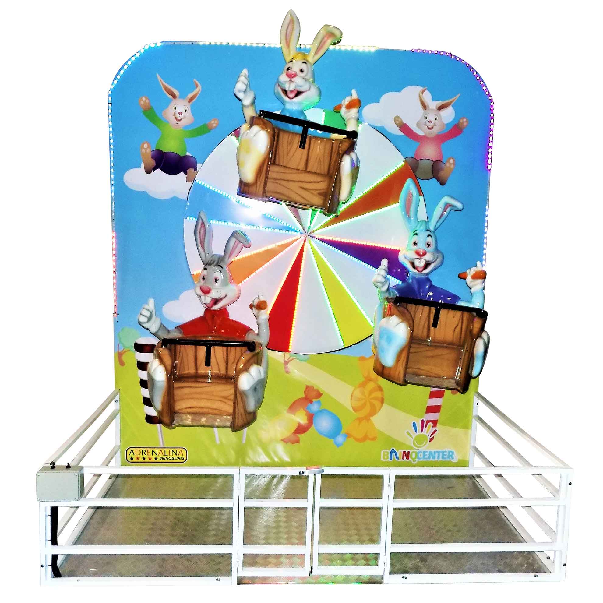 como montar roda gigante de pirulitos para festa