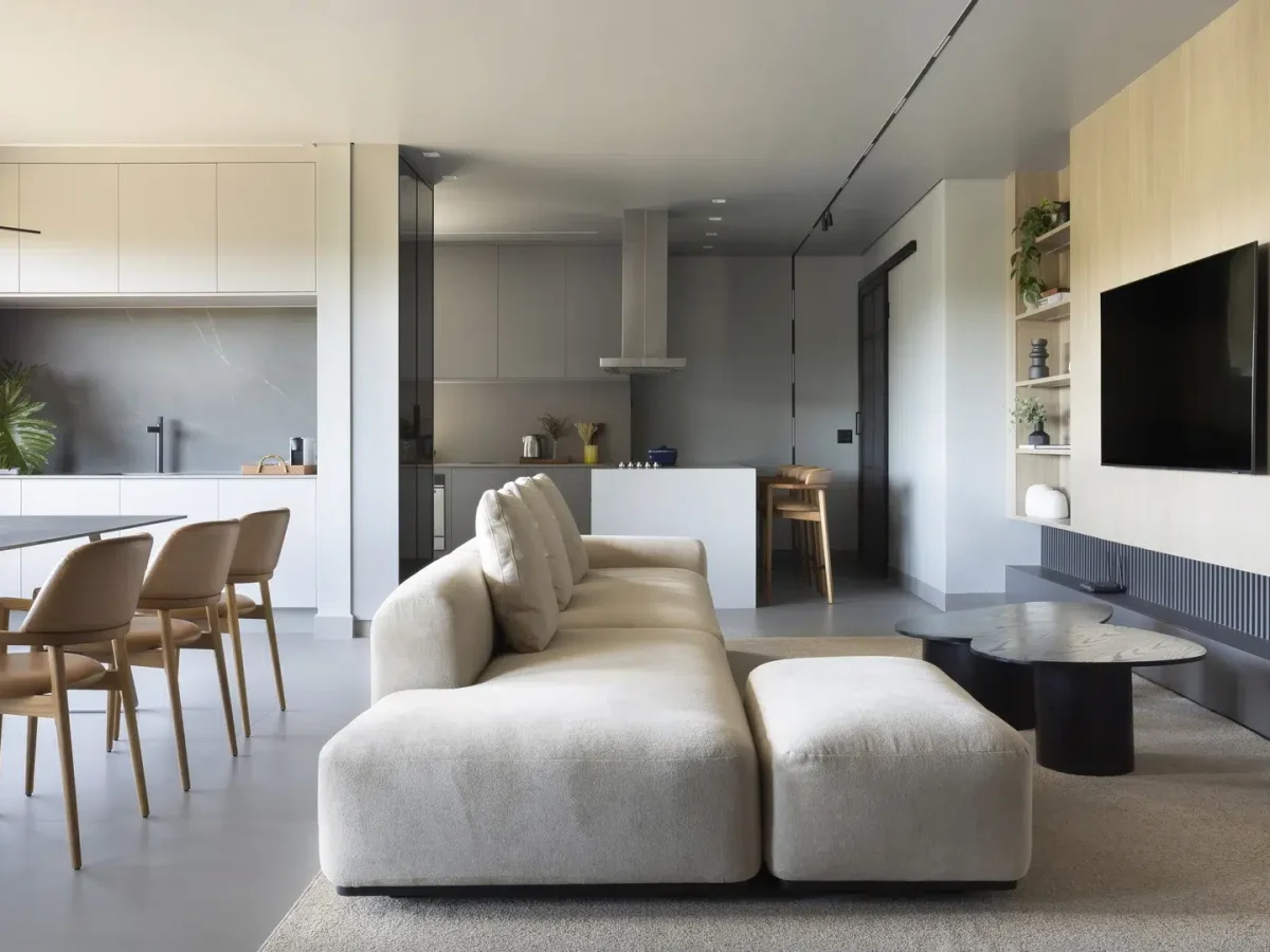 sala cinza decoração