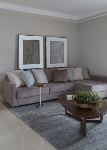 sala cinza vs sala bege qual escolher