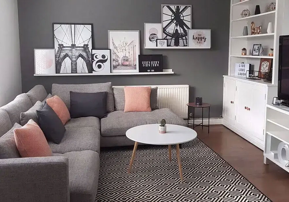 Do Minimalista ao Vibrante: Estilos de Decoração para Salas com Sofá Cinza