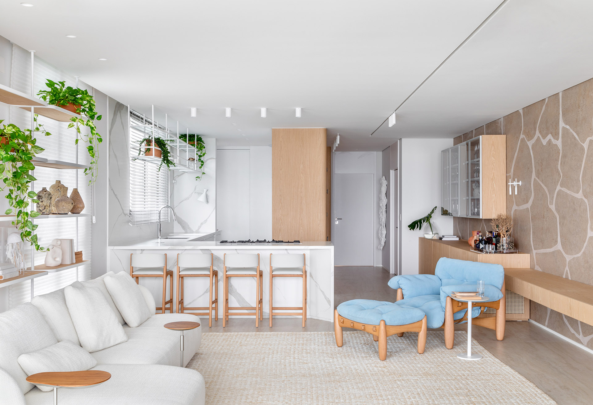 custo médio para integrar sala e cozinha