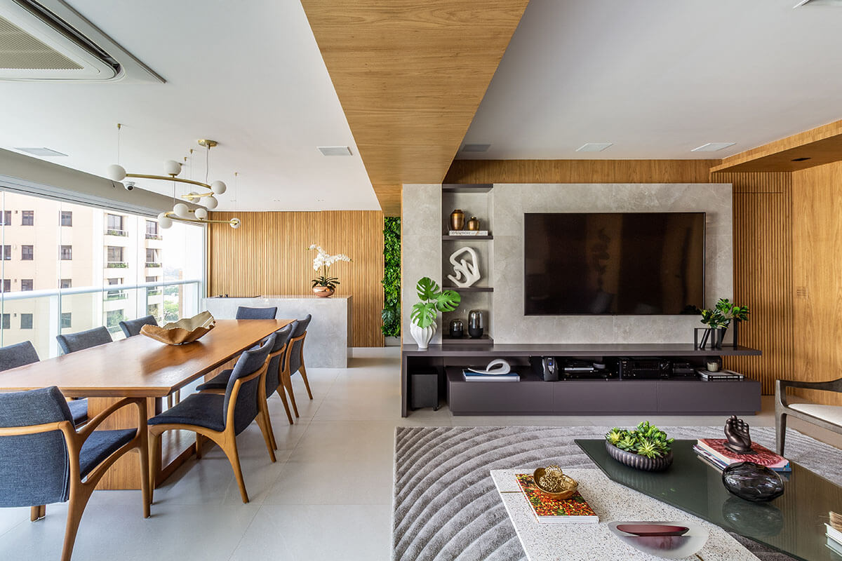 Materiais Naturais na Decoração: Guia Completo para Varandas Integradas