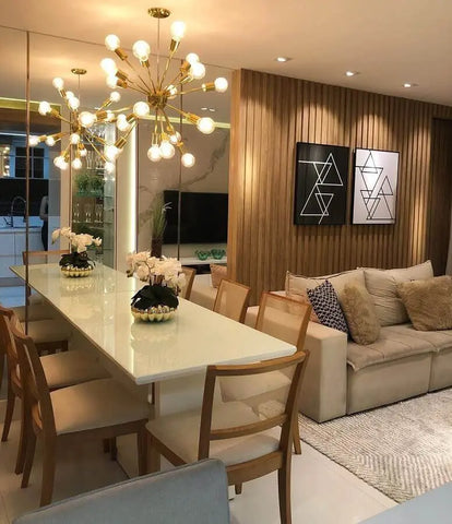 como decorar sala de estar e jantar juntas